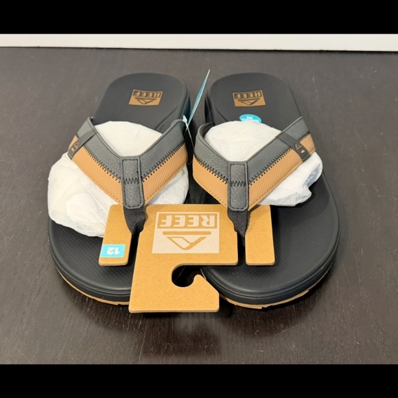 Reef Cushion Phantom 2.0 Flip Flops Sandals Tobacco/Grey Mens 12 main image 7